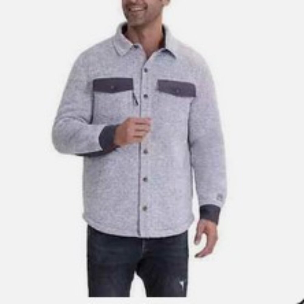 Avalanche Men’s Fleece Lined Shirt Jacket NWT